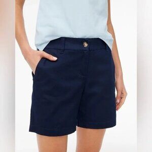 J. Crew Navy Women's Chino Shorts